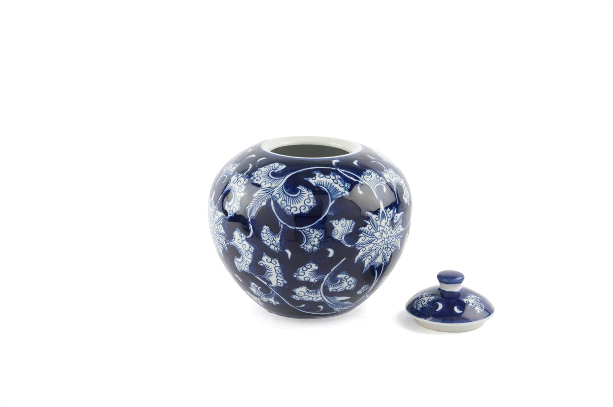Mikasa Moor Blue Blanc Küp 23x22cm