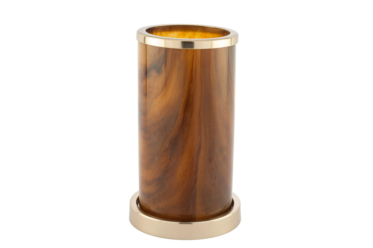 Mikasa Moor Gold Kahverengi Mumluk 15x26cm