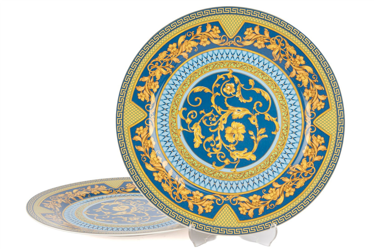 Mikasa Moor Blue Baraque 2li Servis Tabağı 27cm