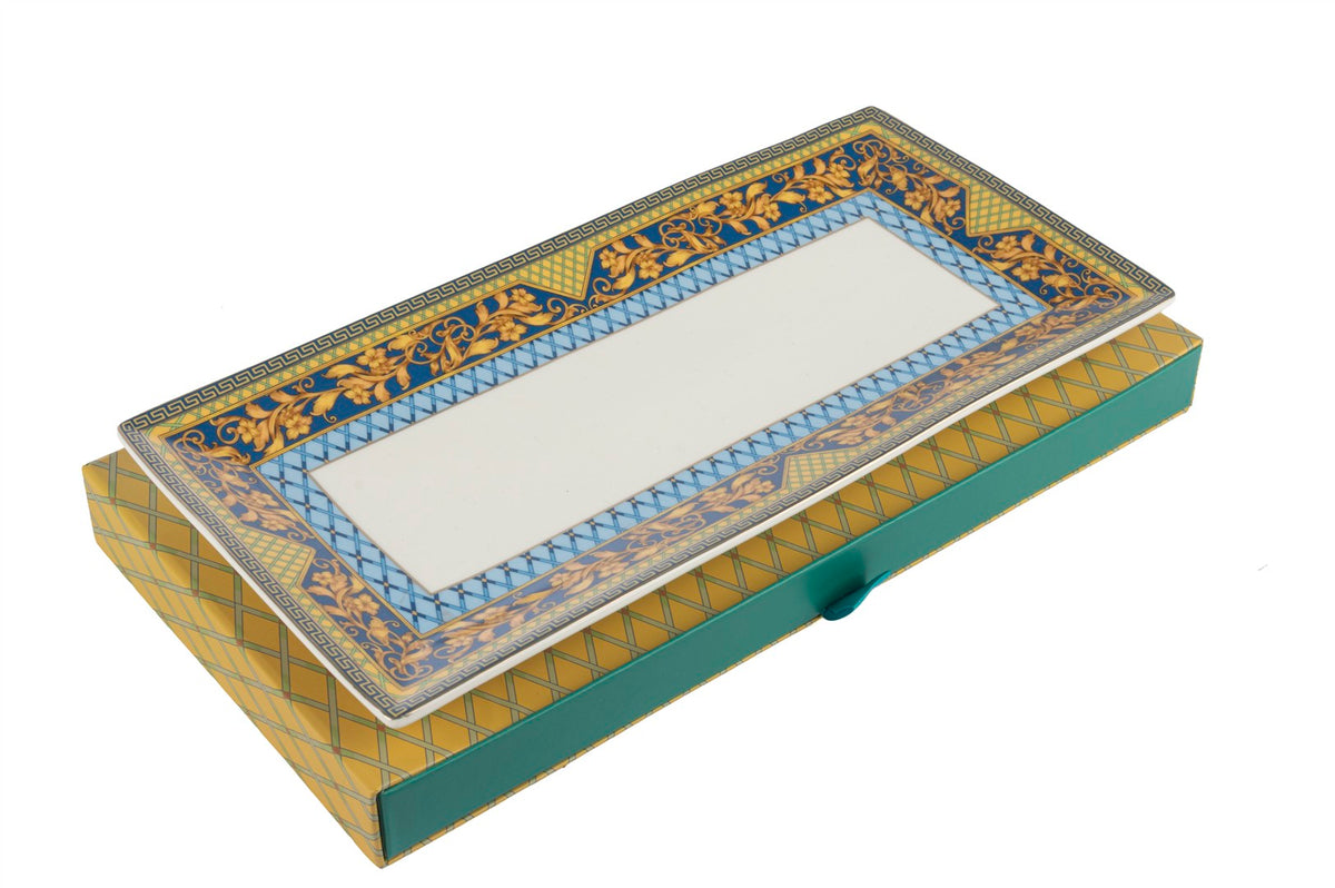 Mikasa Moor Blue Baraque Tekli Dkdrgn Servis 15x31cm