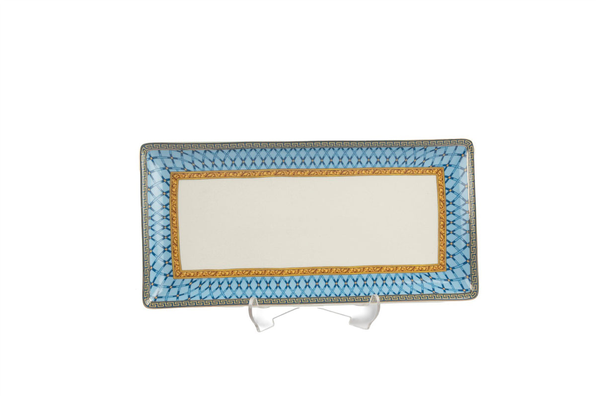 Mikasa Moor Blue Baraque Tekli Dkdrtgn Servis 26x13cm