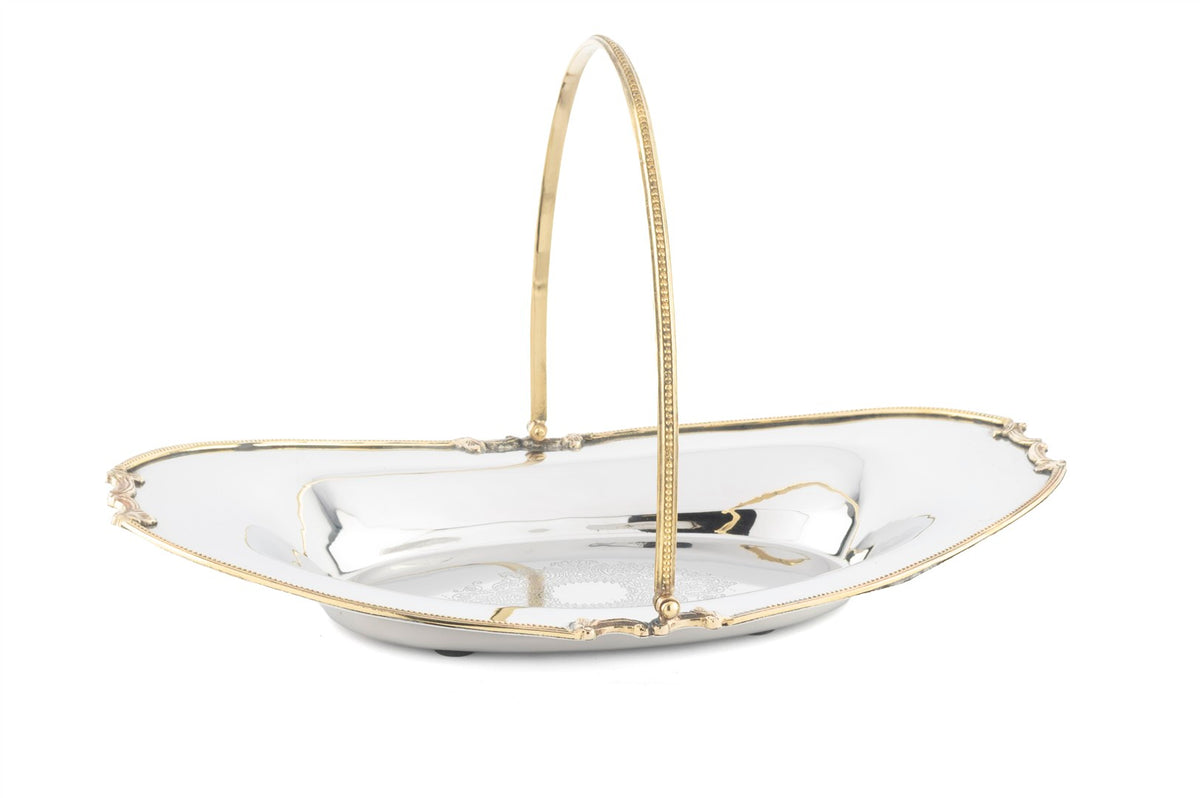 Mikasa Moor Luxe Metallic Dekoratif Kayık Sunumluk 36x20x23cm