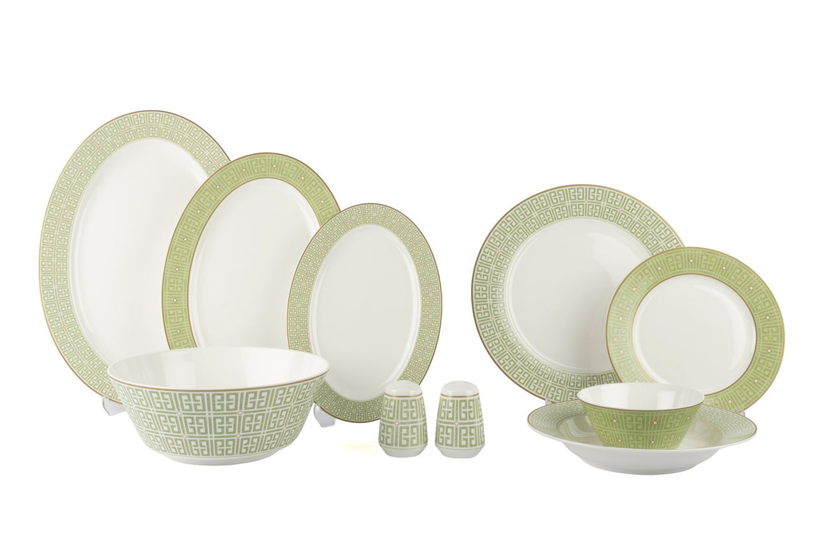 Mikasa Moor Soft Green 58Parça Yemek Takımı