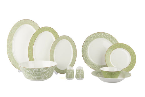 Mikasa Moor Soft Green 58 Parça Yemek Takımı