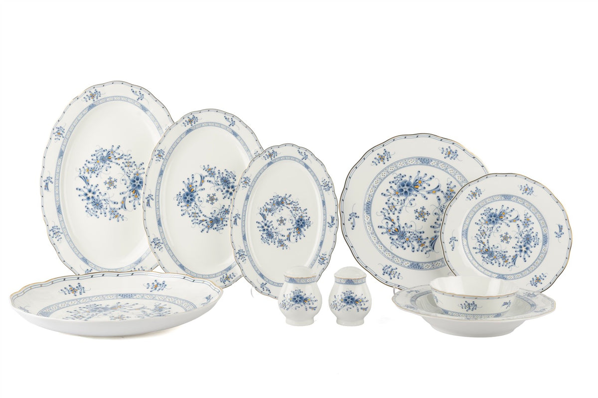 Mikasa Moor Celeste Floral 56Parça Yemek Takımı