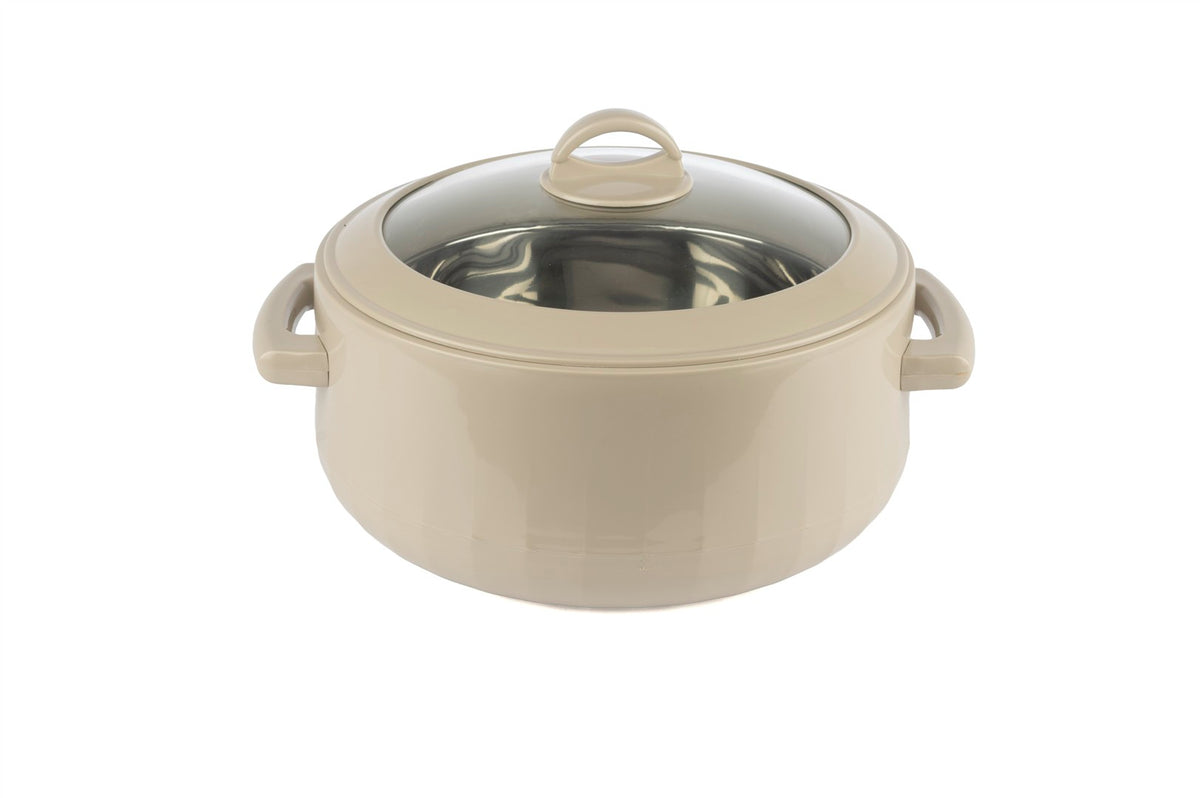 Mikasa Moor Kül Grisi Cam Kapaklı Servis Tenceresi 2.7L 26cm