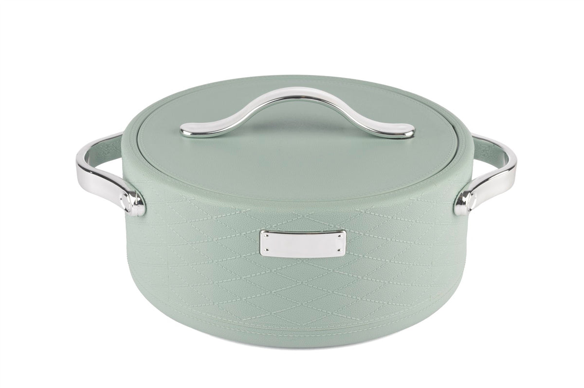 Mikasa Moor Turkuaz Silver Kulplu Servis Tenceresi 2.7L 25cm