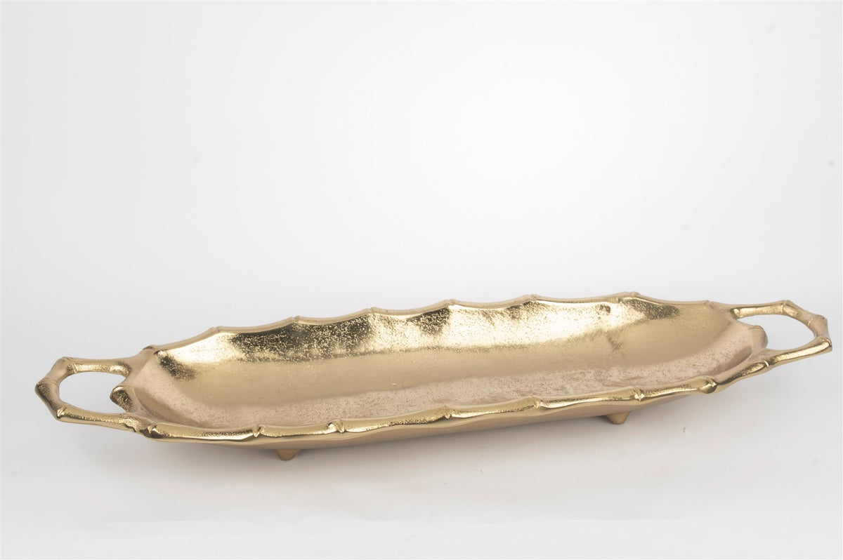 Mikasa Moor Gold Oval Uzun Sunumluk 61x17x6cm