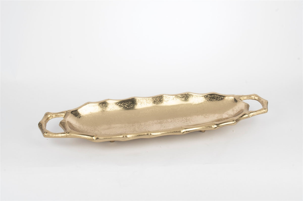 Mikasa Moor Gold Oval Sunumluk 49x15x4cm
