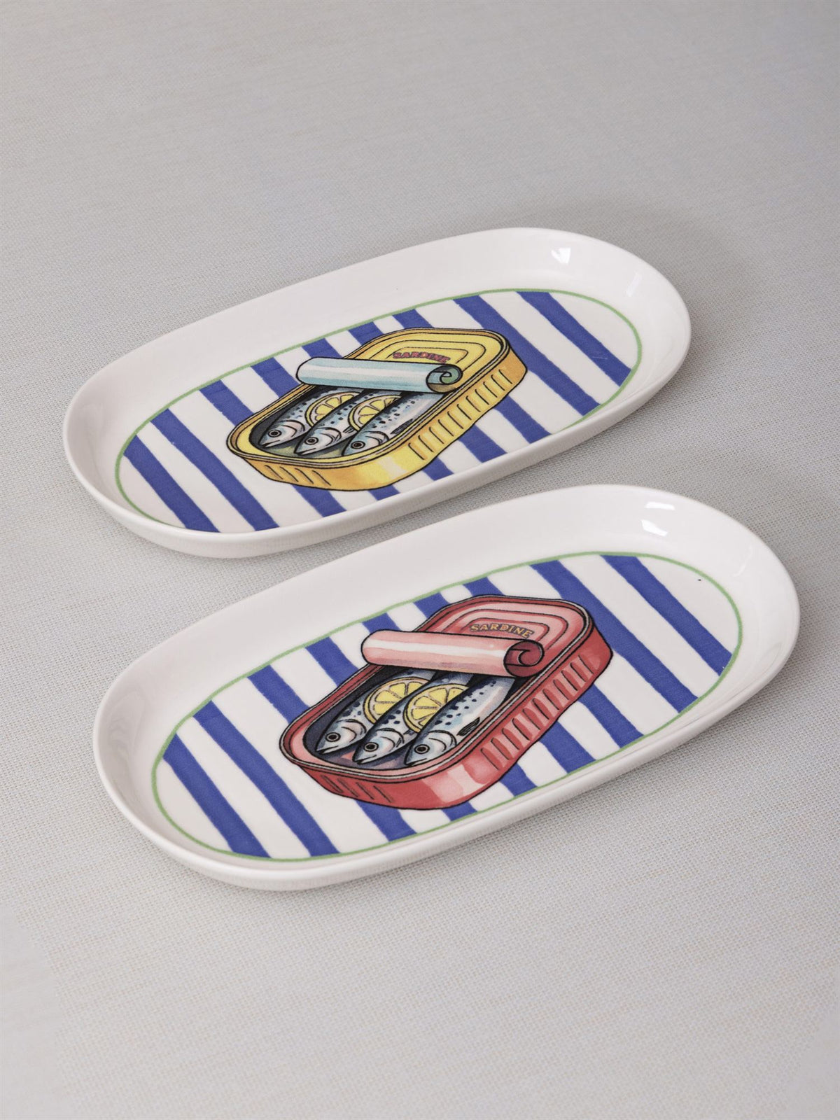 The Mia Palma Oval Servis Tabağı 2'li Set 29 cm