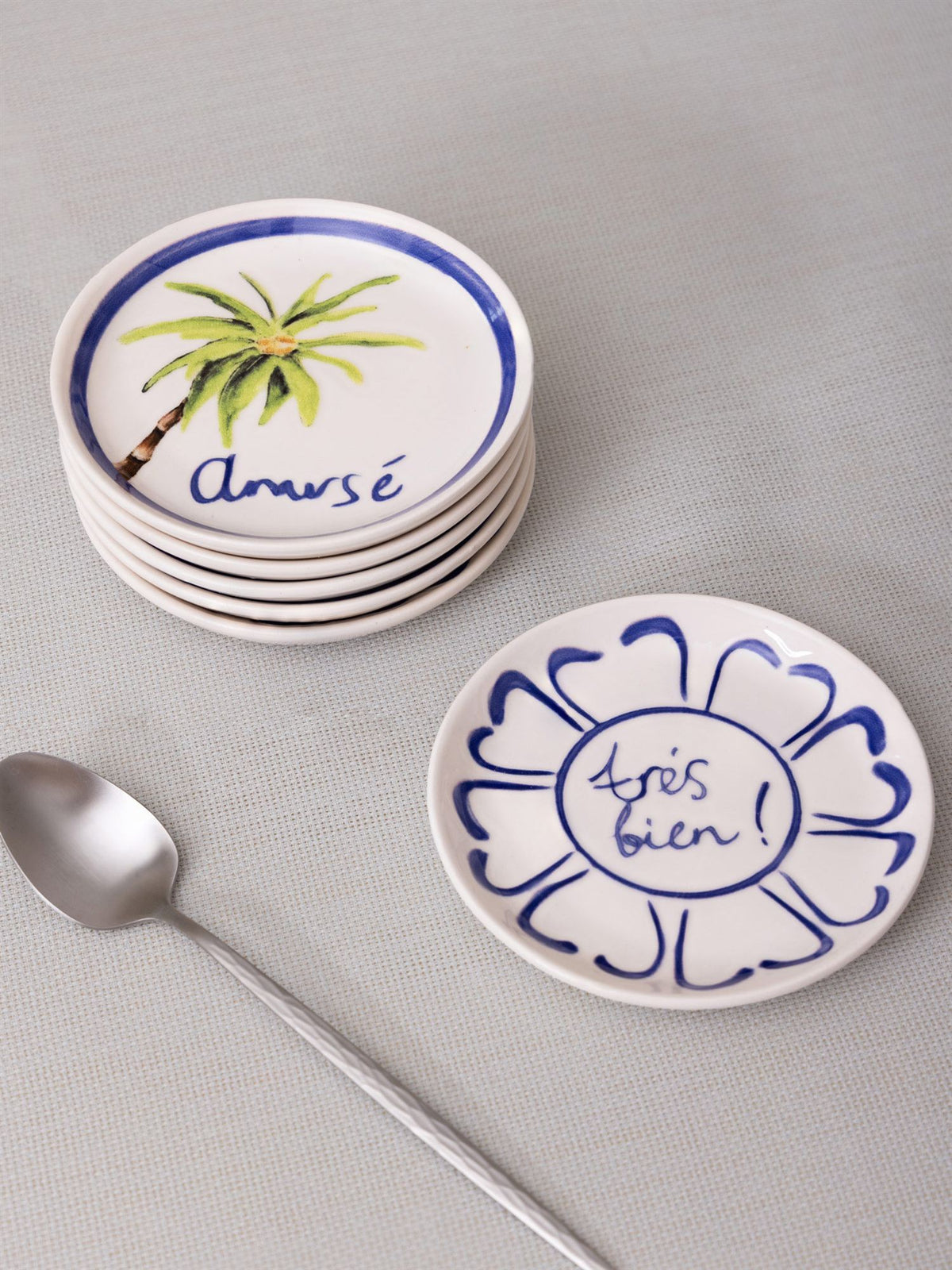 The Mia Palma Sosluk Çerezlik 6'lı Set 10 cm