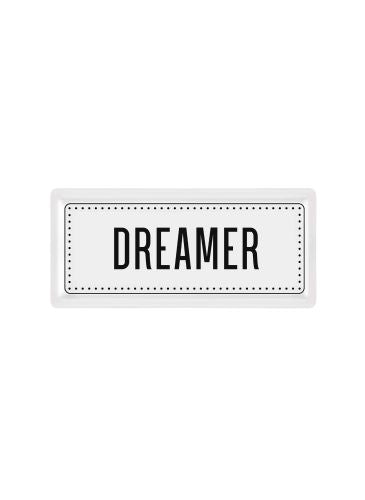 The Mia Dikdörtgen Servis Tabağı Dreamer 35 x 16 Cm