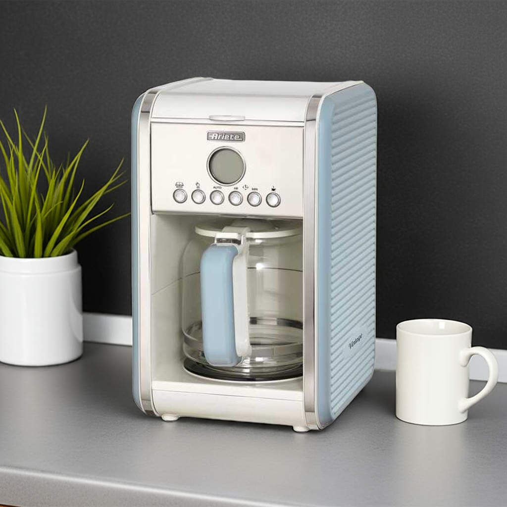Ariete Vintage Filtre Kahve Makinesi - Mavi