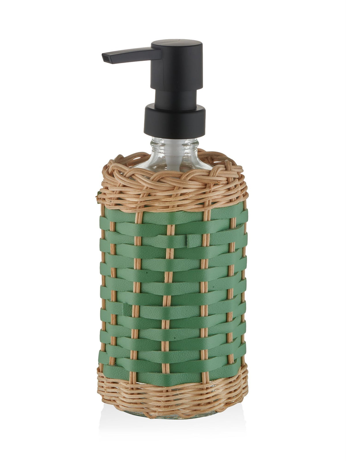 The Mia Rattan Sıvı Sabunluk Yeşil 483 ml (Paket: 6 Adet)