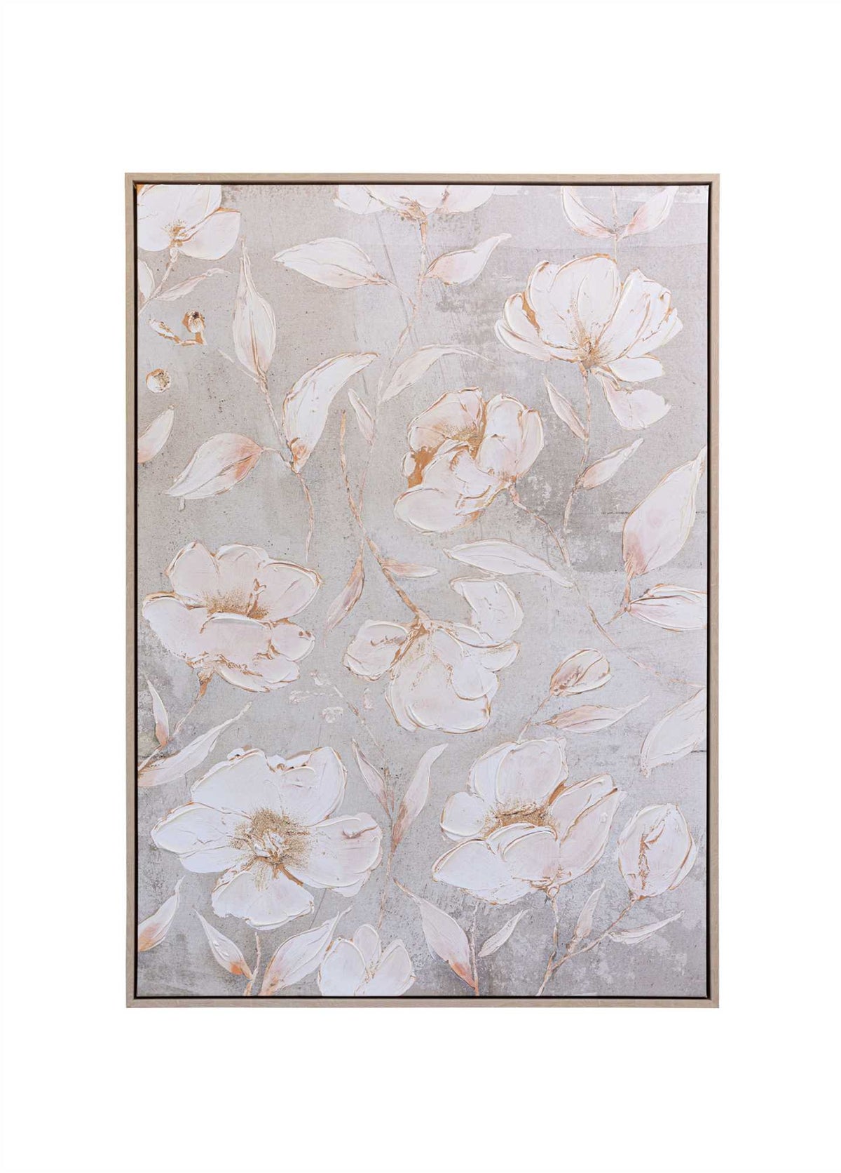 The Mia Floral Kanvas Tablo 70x100 cm