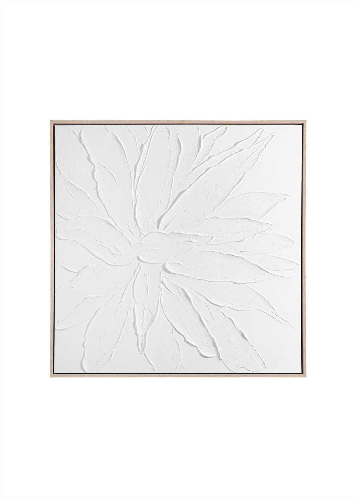The Mia Kabartma Kanvas Tablo 80x80 cm