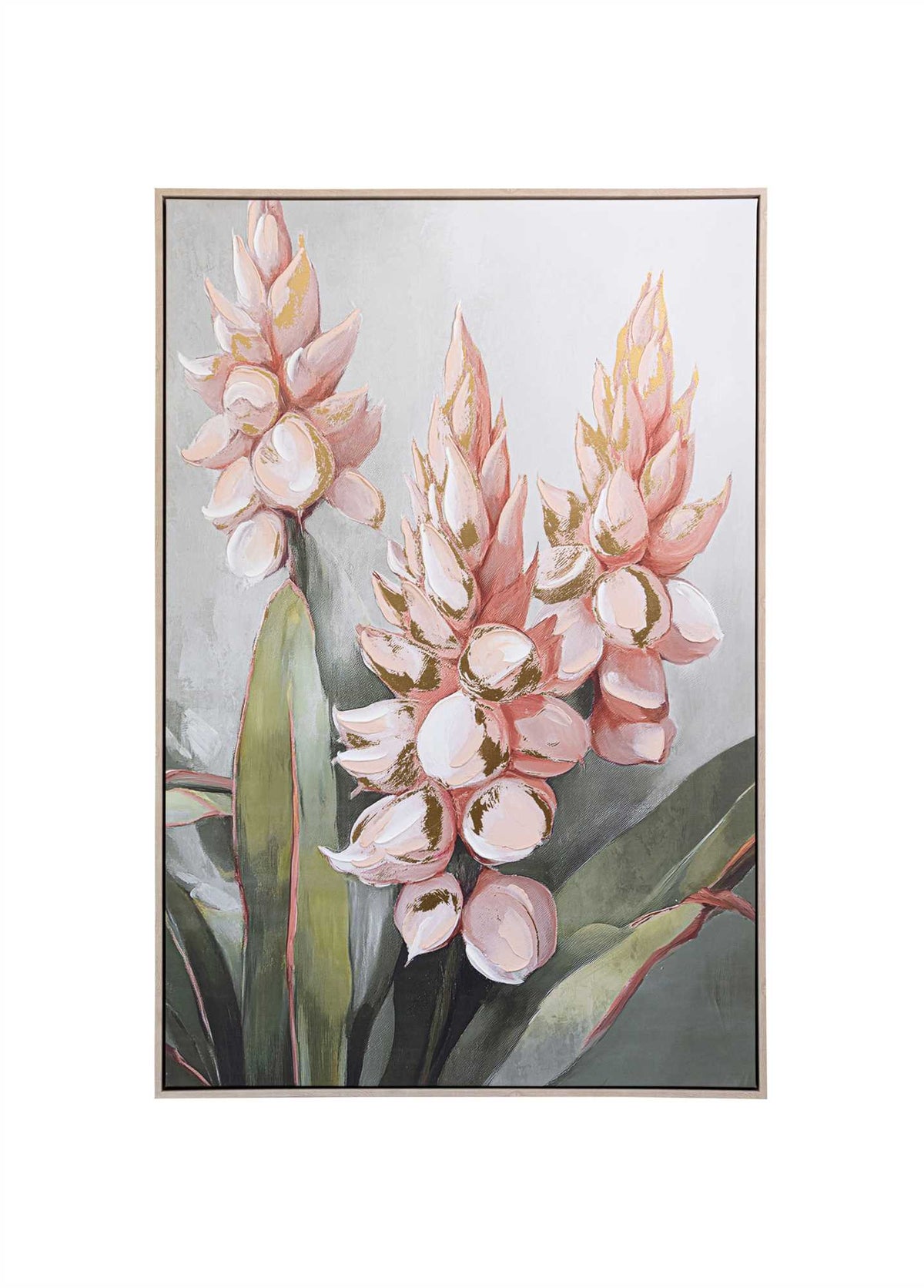 The Mia Floral Kanvas Tablo 80x120 cm