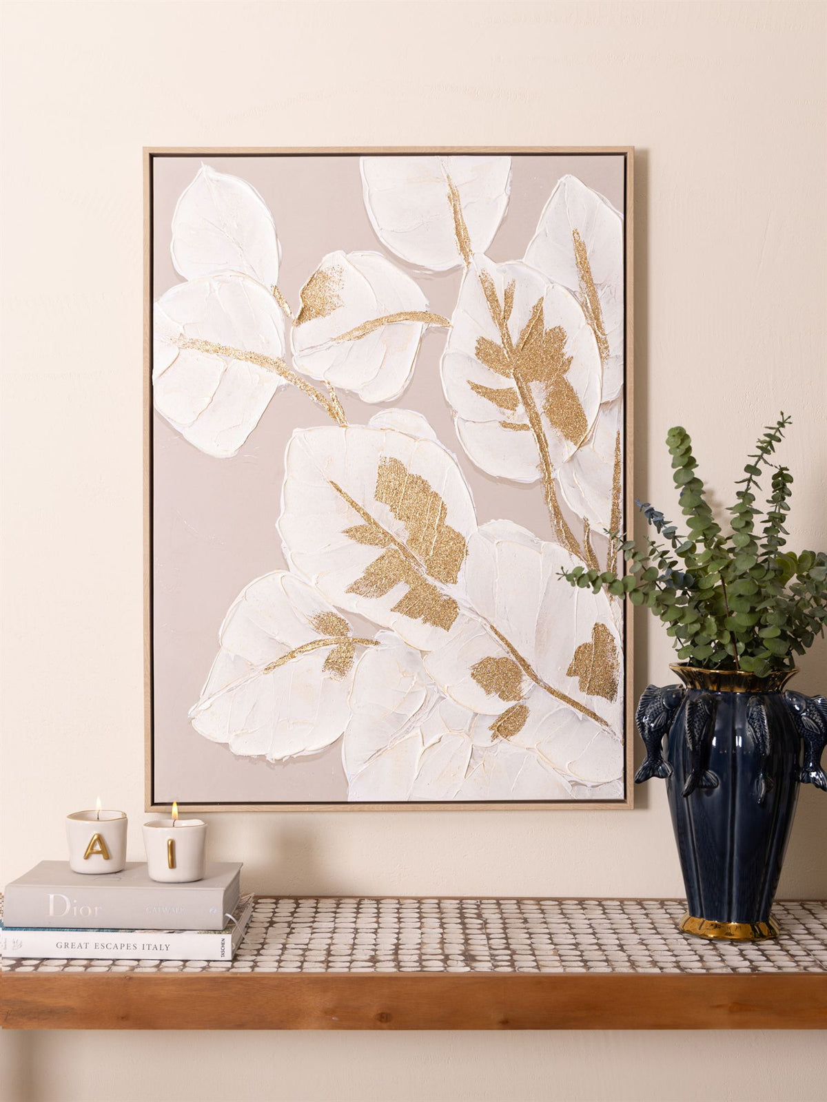 The Mia Gleam Kanvas Tablo 70x100 cm