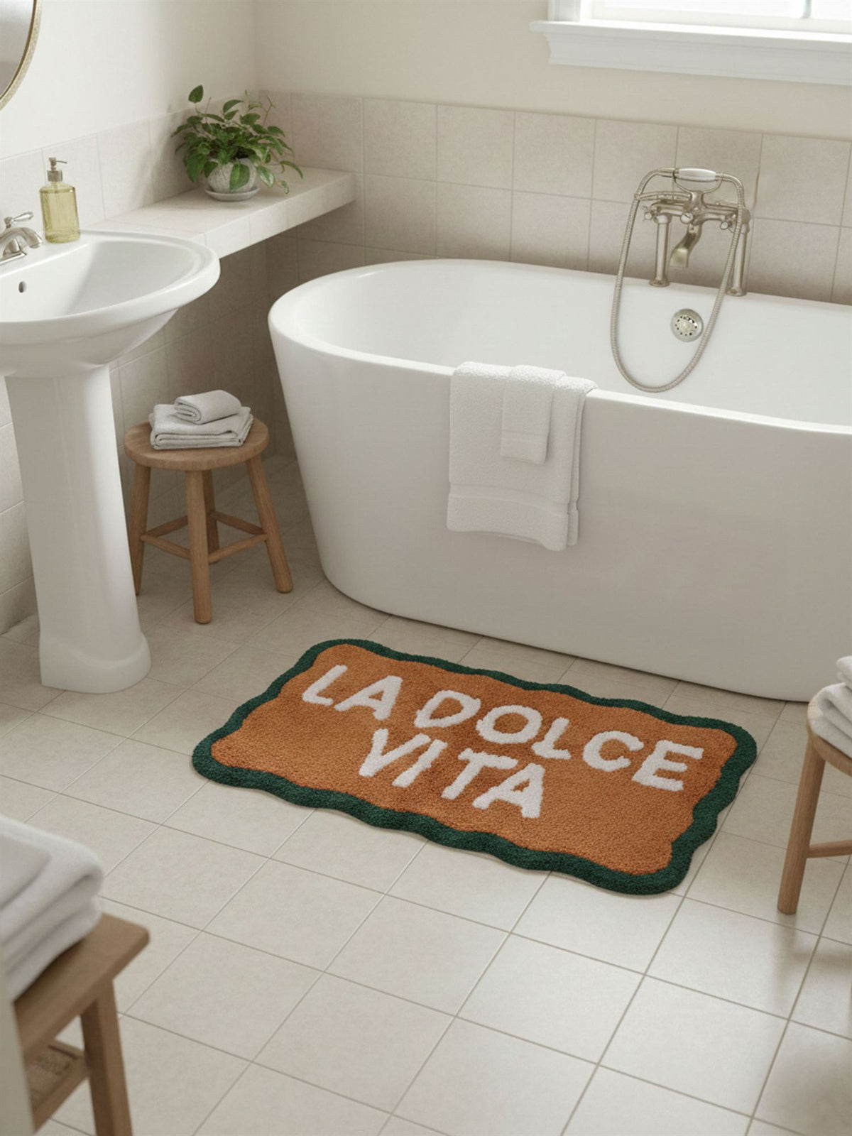 The Mia La Dolce Vita Banyo Paspası 60x100 cm