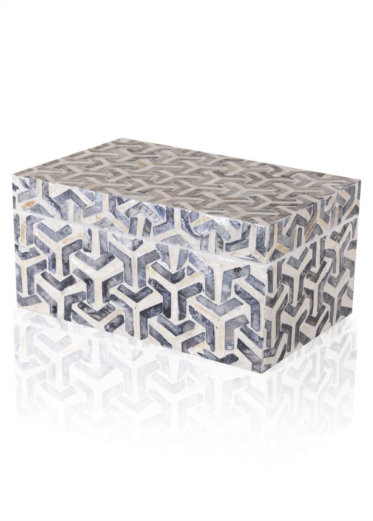 The Mia Sedef Dikdörtgen Kutu 25x16x12 cm
