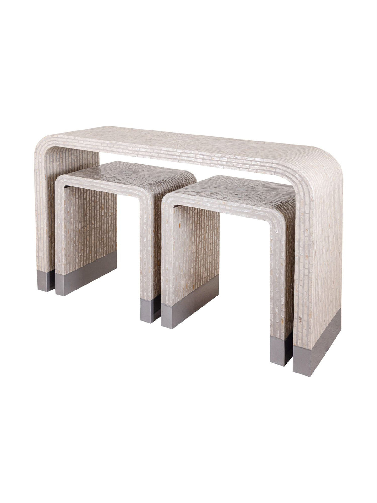 The Mia Sedef Dresuar 3'lü 121x36x81 - 48x36x61 cm