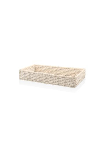 The Mia Hasır Dikdörtgen Tepsi 35x8x5 cm