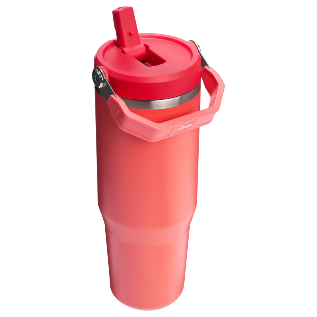 Stanley The IceFlow Flip Straw Pipetli Termos Bardak 0,89 LT Mercan