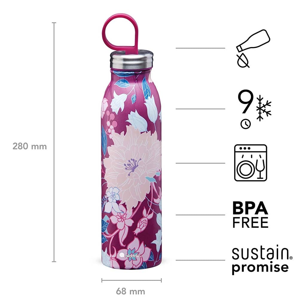 Aladdin X Naito Chilled Thermavac Stainless Steel Water Bottle 0.55 LT