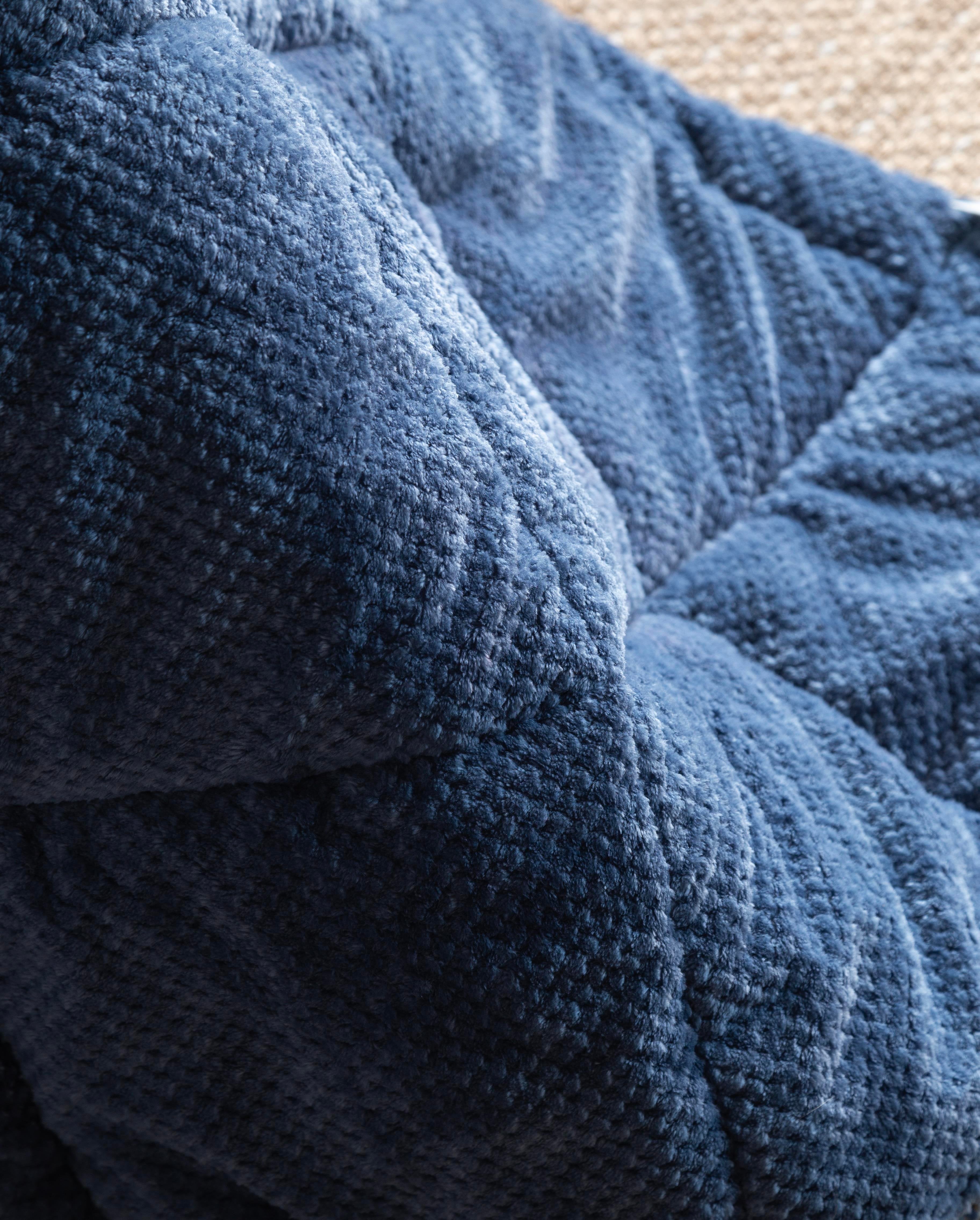 Apricitas Home Softly Harmony Indigo Çift Kişilik Uyku Seti