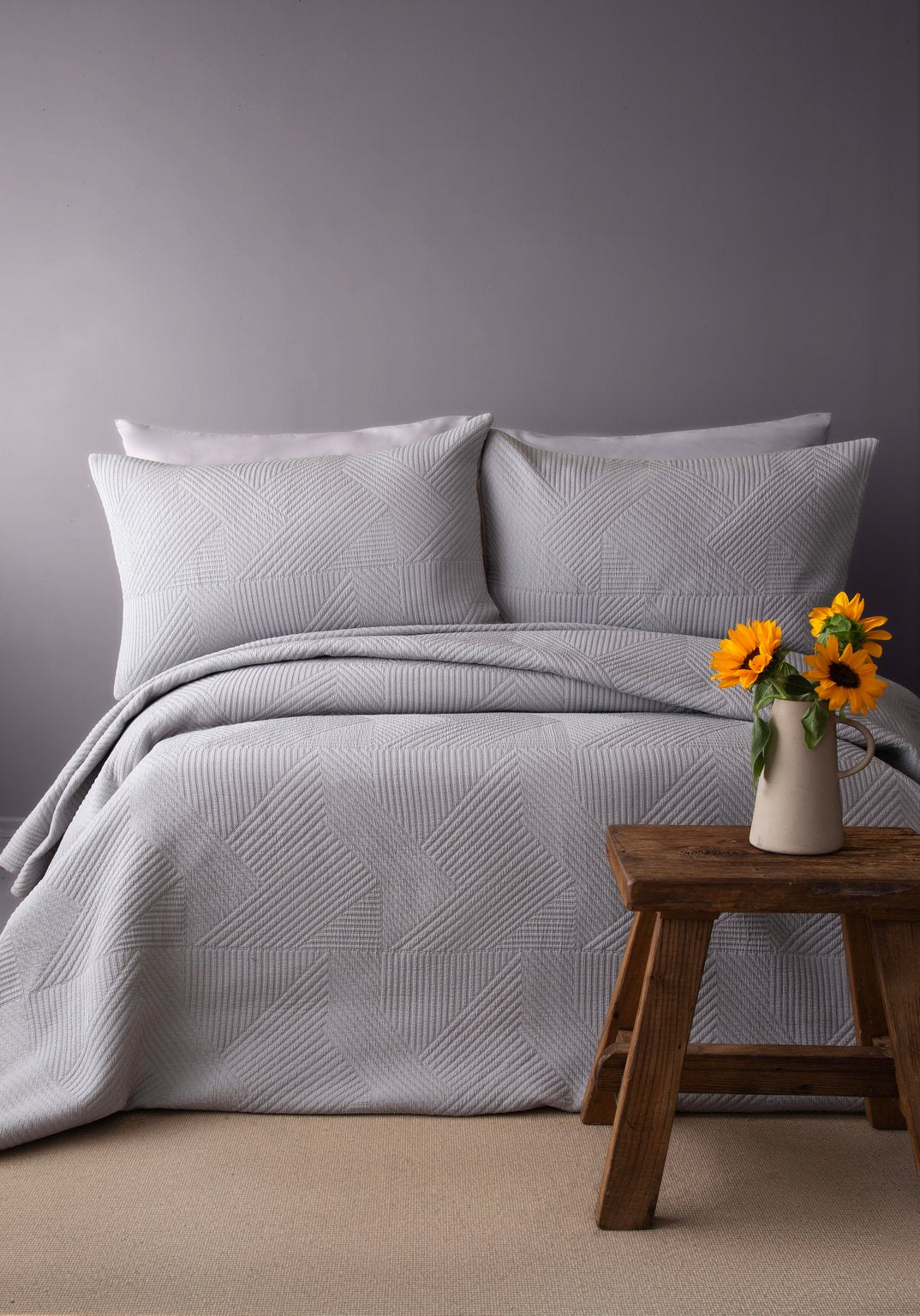 Apricitas Home TEK KİŞİLİK YATAK ÖRTÜSÜ SET SAVOY GRI - YATAK ORTUSU