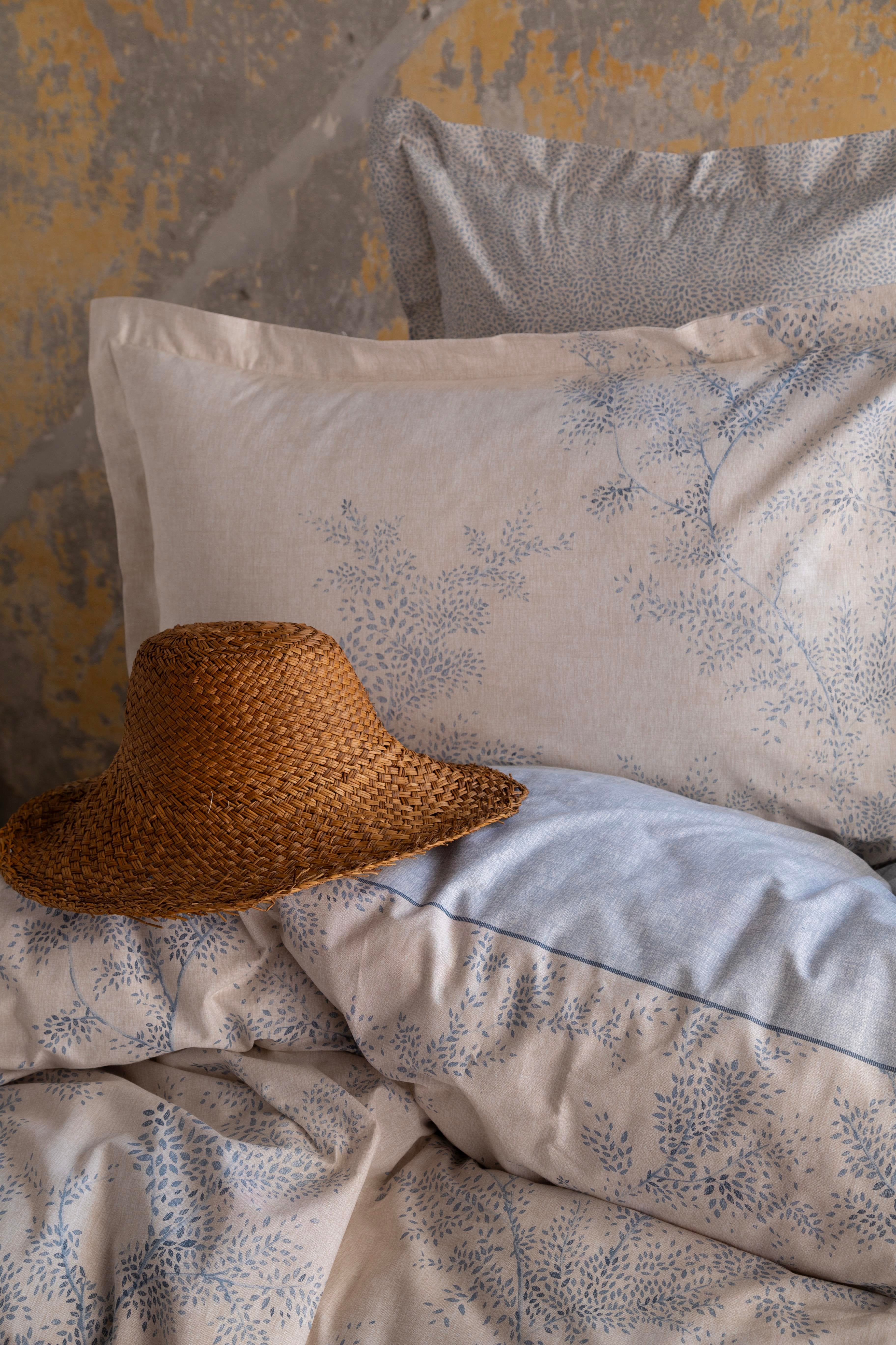 Apricitas Home Mila Mavi Çift Kişilik Nevresim Takımı