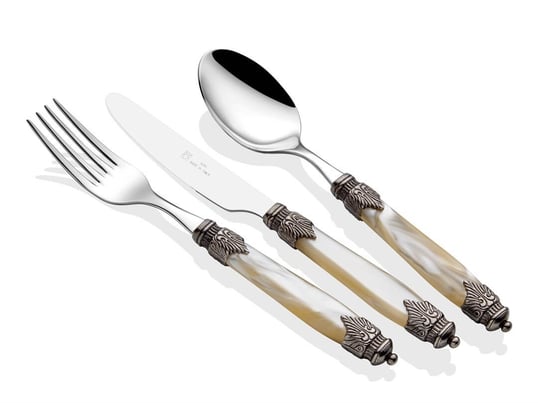 RIVAOSSI ARIANA BONE 75 PIECES FORK AND KNIFE SET