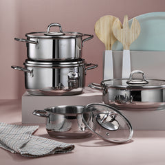 Aryıldız Aria Plus 8 Parça Tencere Set