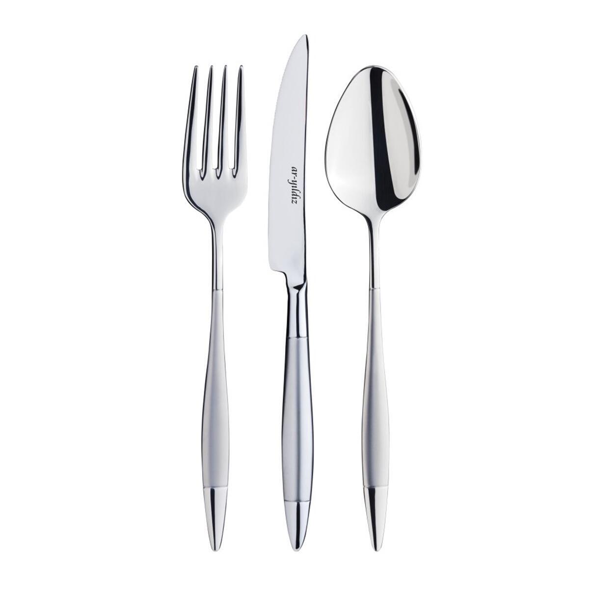 Aryıldız Elegant Prestige 84 Parça 12 Kişilik Çatal Kaşık Bıçak Takımı