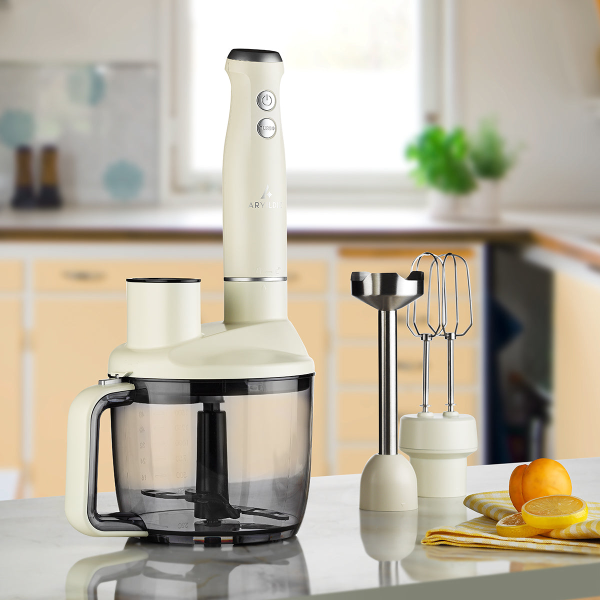 Aryıldız Elektronik Çeyiz Seti Krem