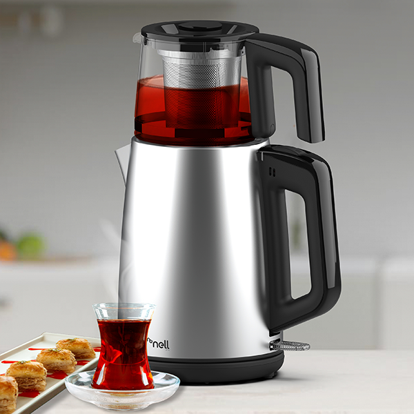 Nell Intense Tea Steel Glass Çay Makinesi