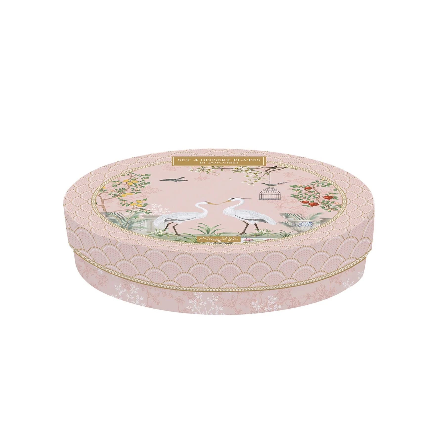 Easy Life Jardin De Reves 4lü Porselen Pasta Tabağı 19cm