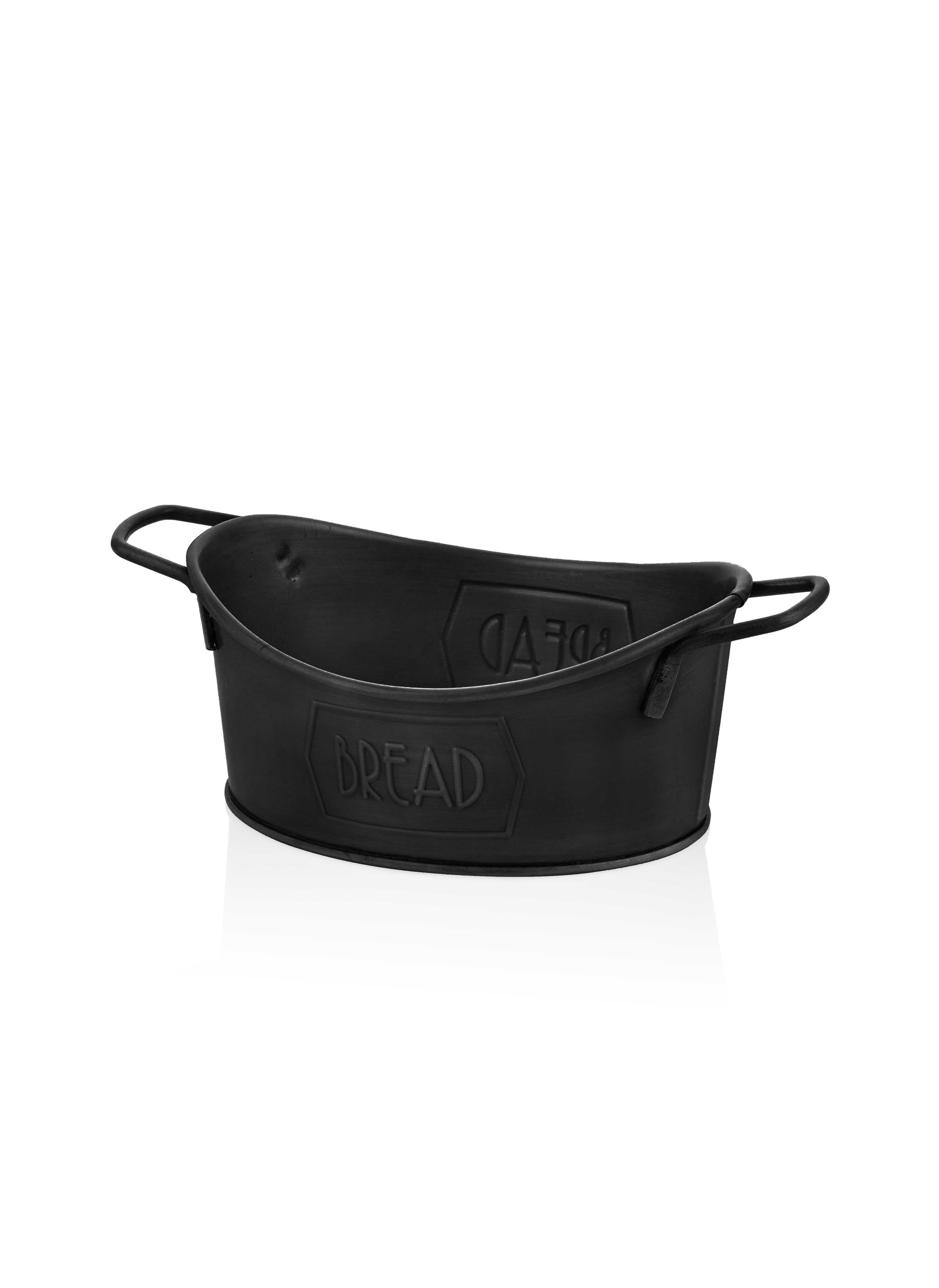 The Mia Bread Service Black 23x14 cm