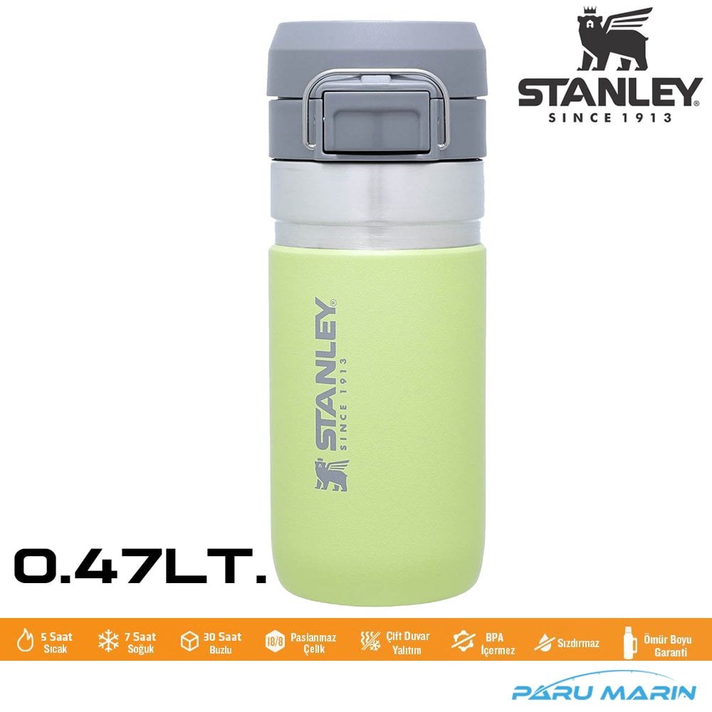 Stanley GO Quick Flip Stainless Steel Thermos 0.47LT. CITRON 