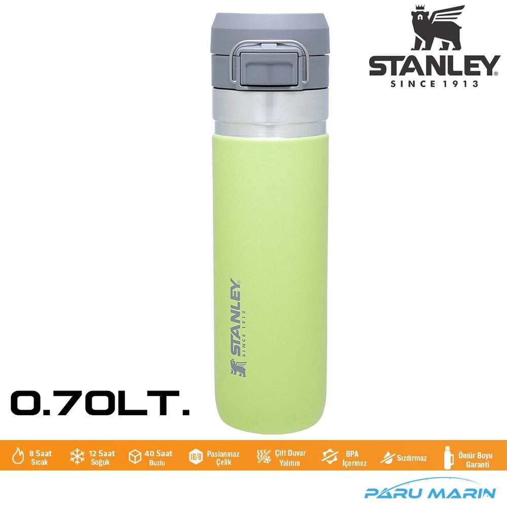 Stanley GO Quick Flip Stainless Steel Thermos 0.70LT. CITRON 