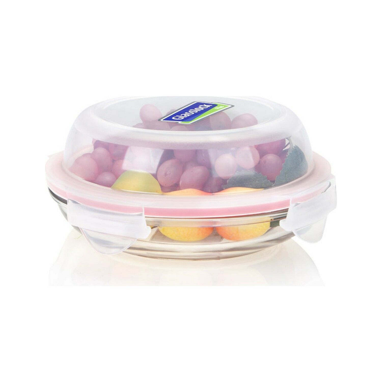 GLASSLOCK ROUND GLASS STORAGE CONTAINER 350 ML D-MPCB035