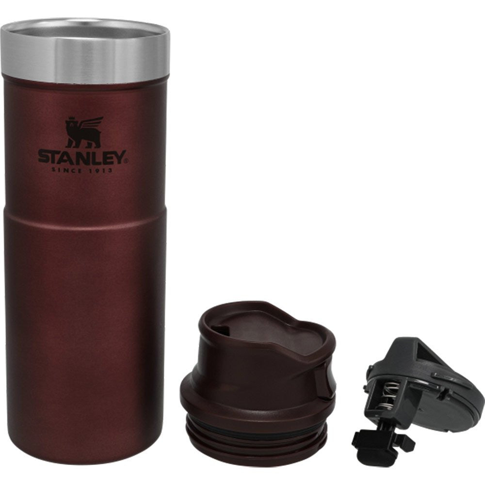 Stanley Classic Trigger-Action Travel Mug, 0.47 L, Claret Red