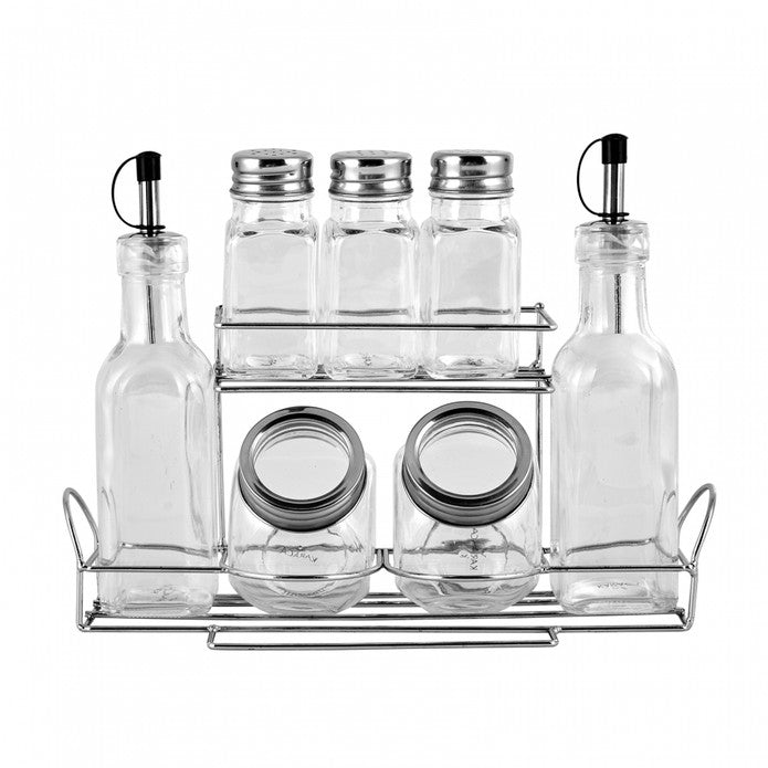 Karaca Corner Line 8 Piece Glass Spice Set