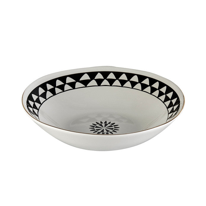 Karaca Black Gold Salad Bowl