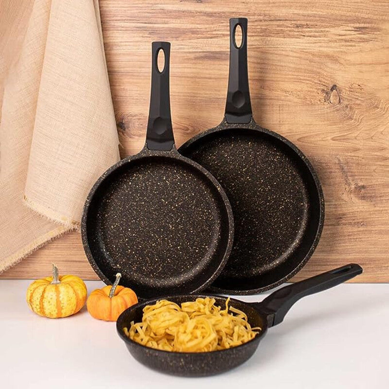 3-PIECE CAST PAN SET