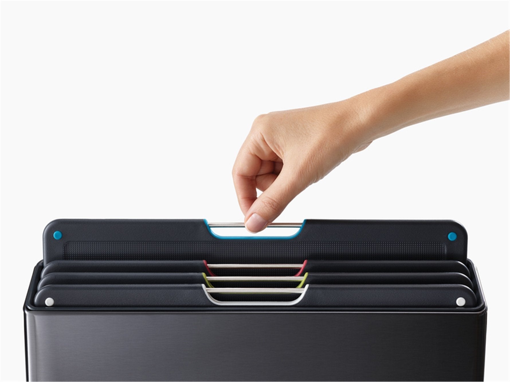 Joseph Joseph Folio Standlı Kesme Tahtası 4 lü Çelik