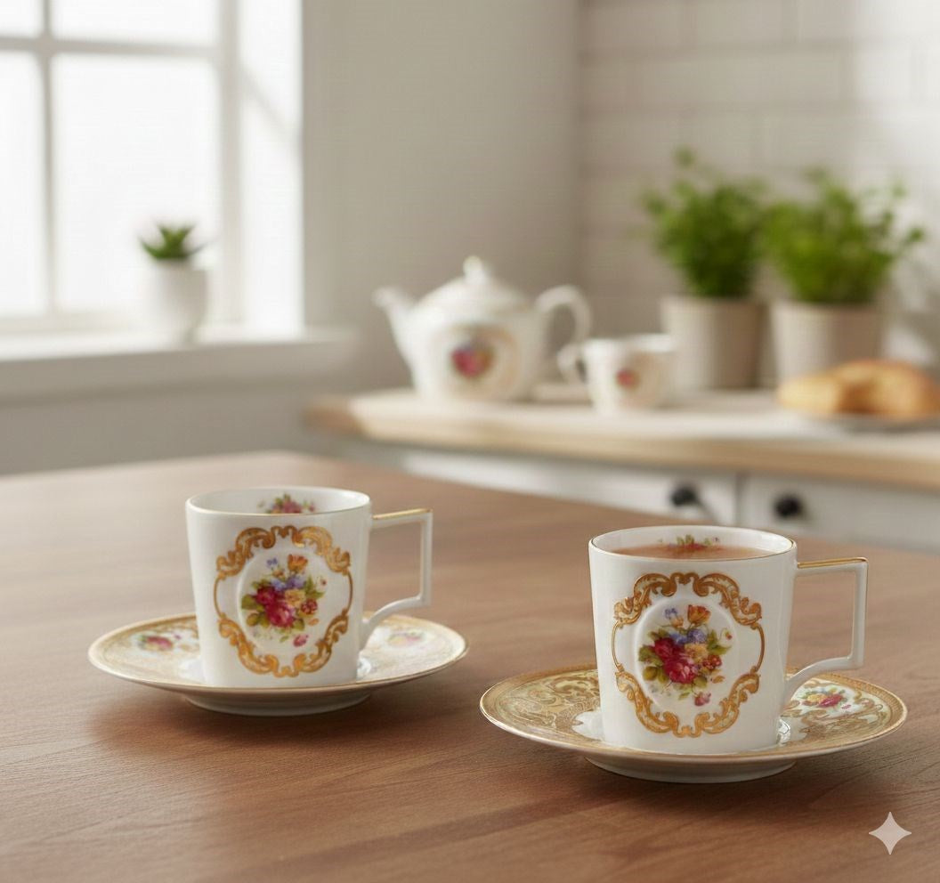 Stempa Venezzia Cream 6lı Fincan Seti