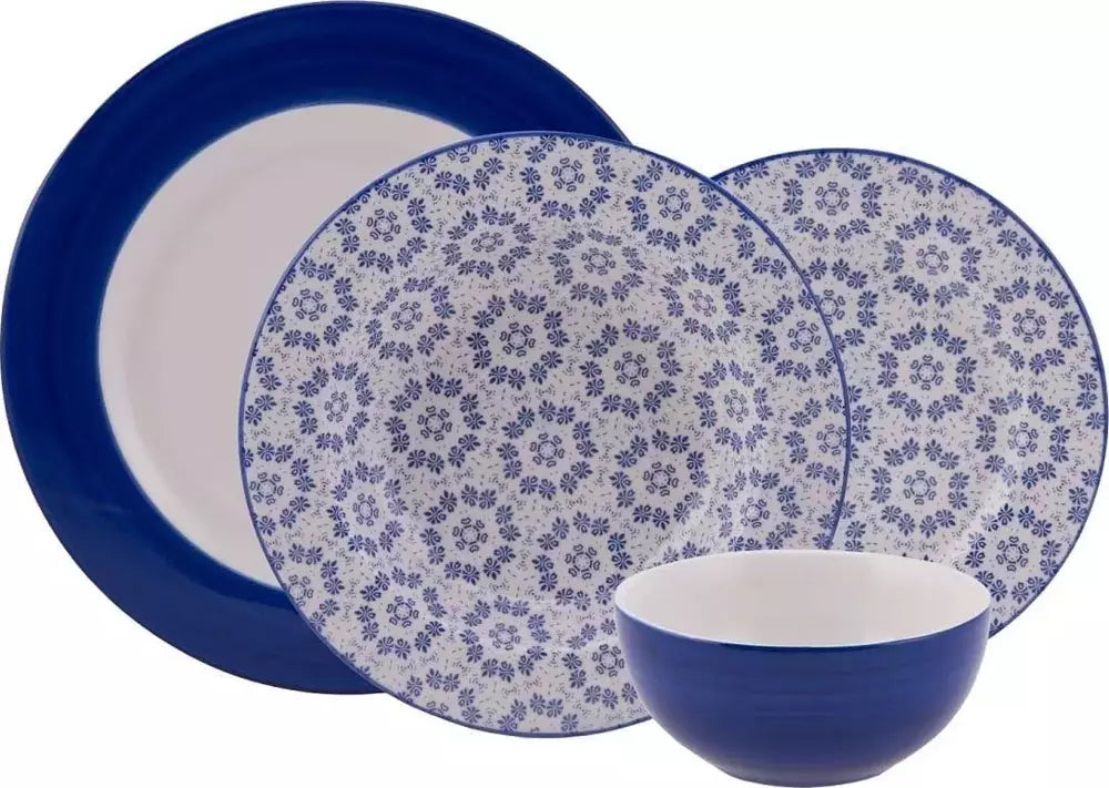 Karaca Blue Vibes 6 Kişilik Yemek Takımı