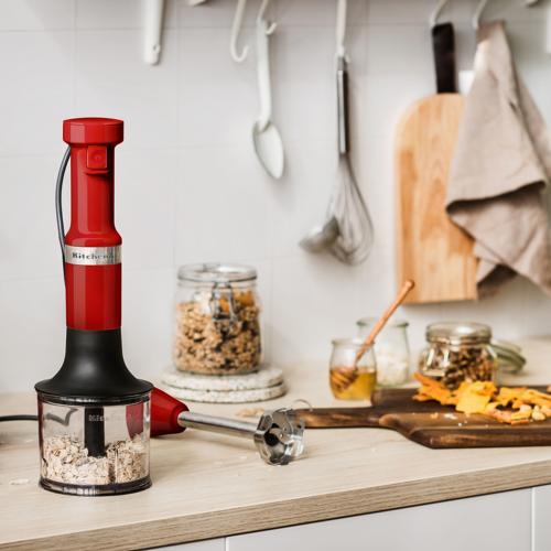 KitchenAid 5KHBV83 Aksesuarlı El Blenderı Empire Red