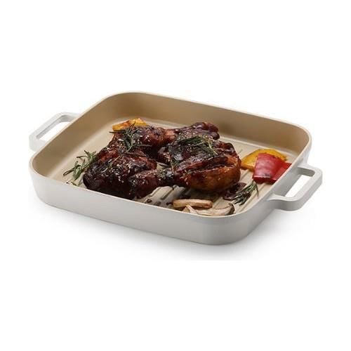 FİKA RECTANGULAR ALUMINUM GRILL PAN 28CM